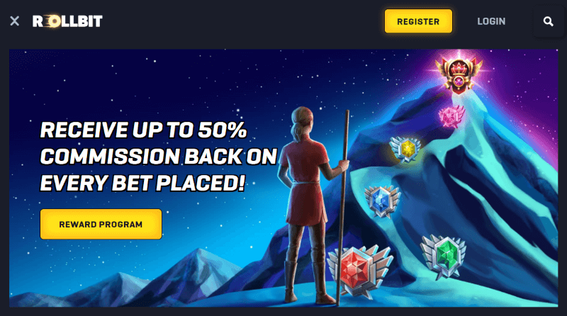 Play Rollbit casino