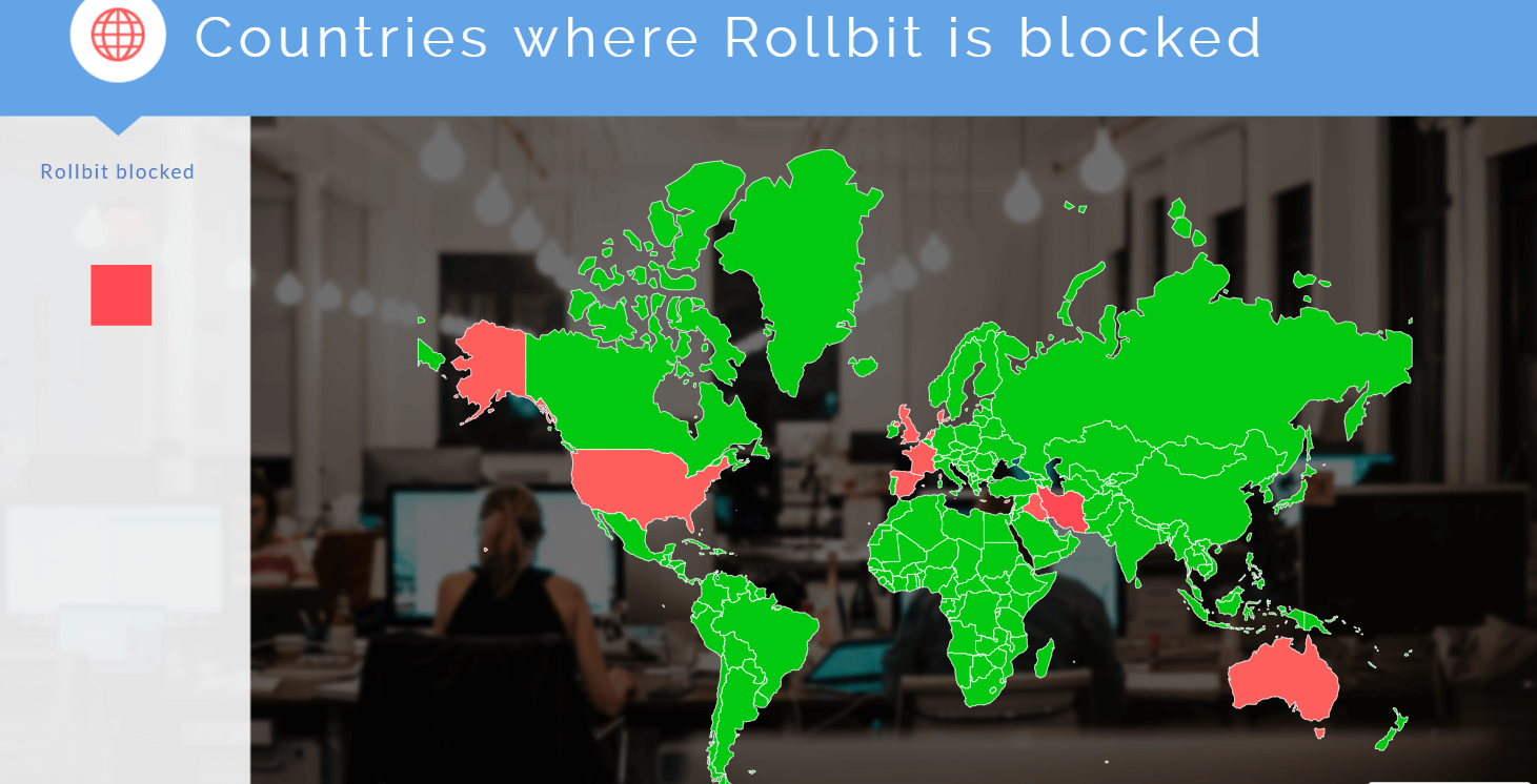 Rollbit Unavailable in Your Country