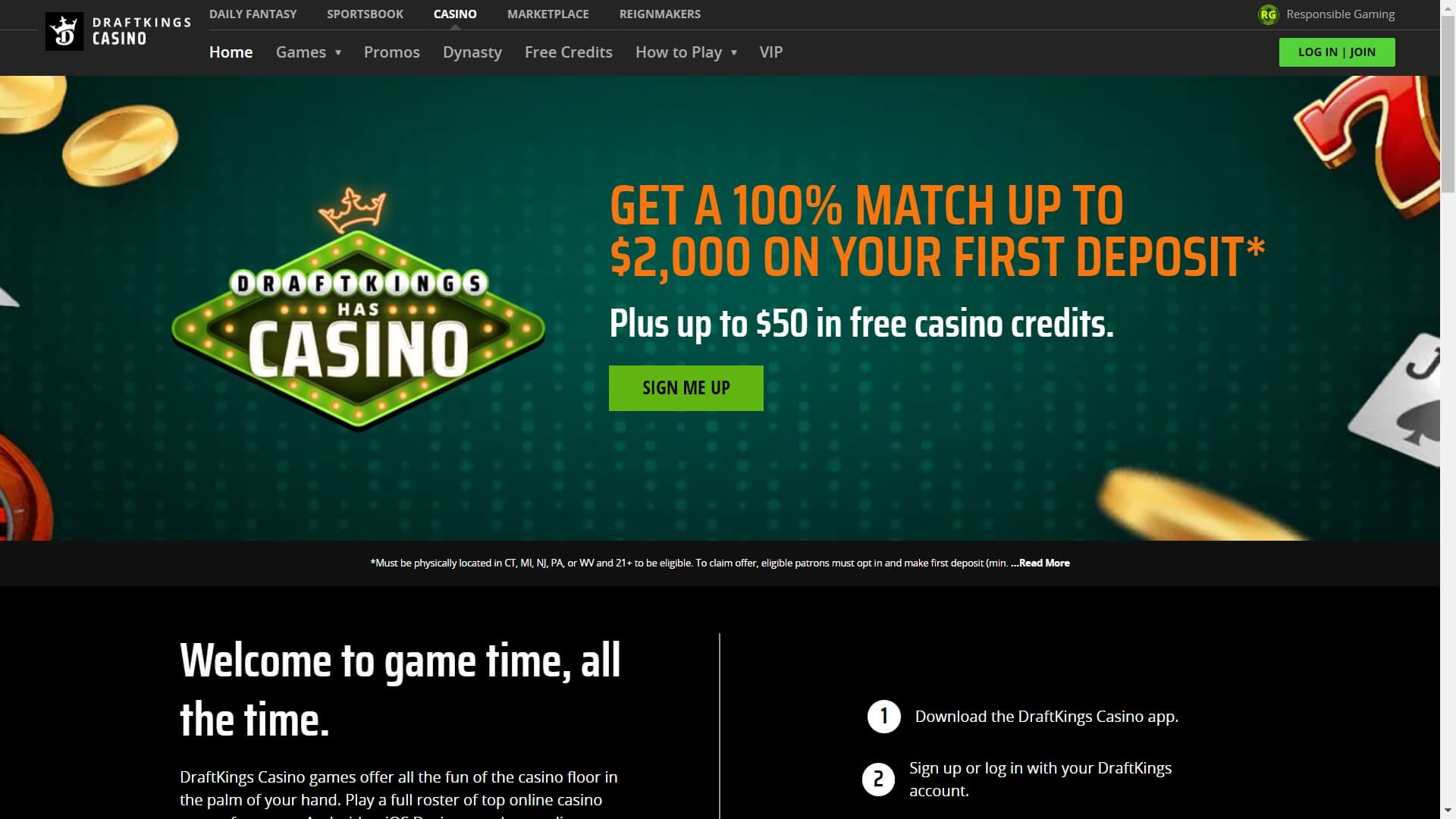 Draftkings Casino 