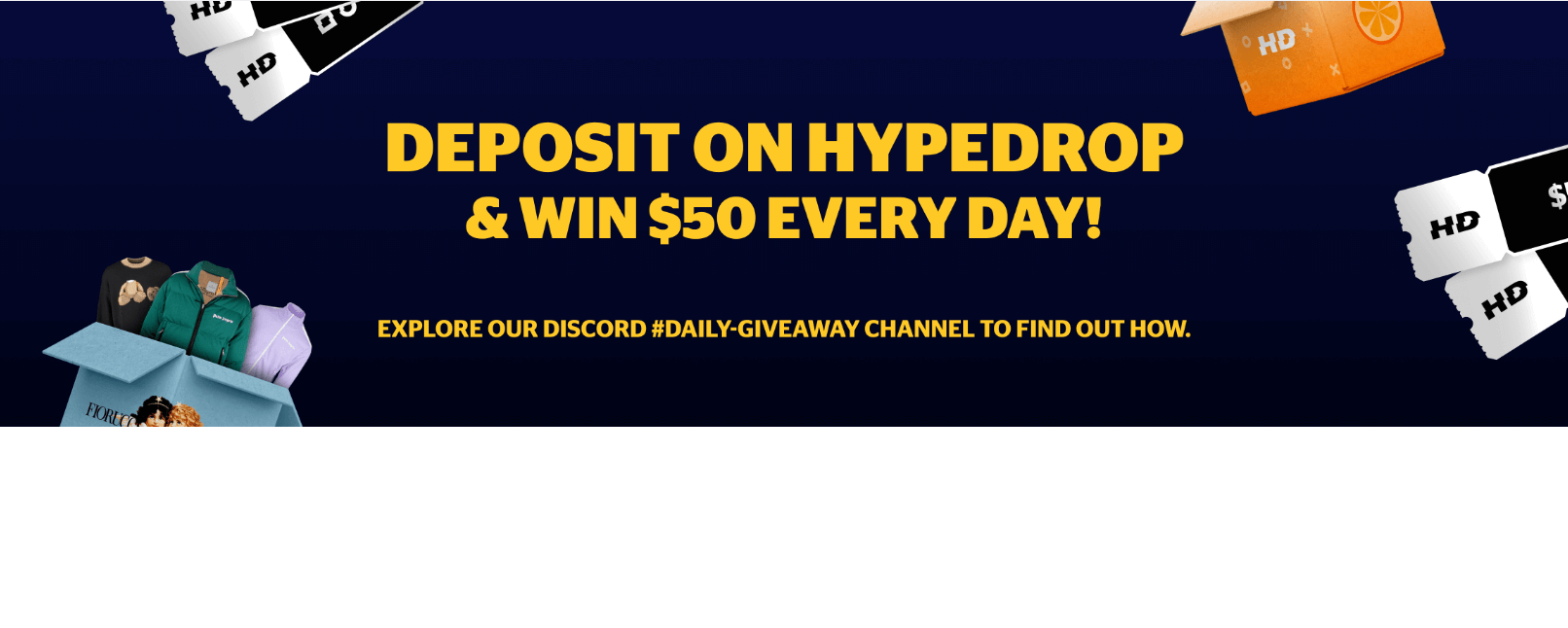 HypeDrop Promo Code WINTODAY November 2024