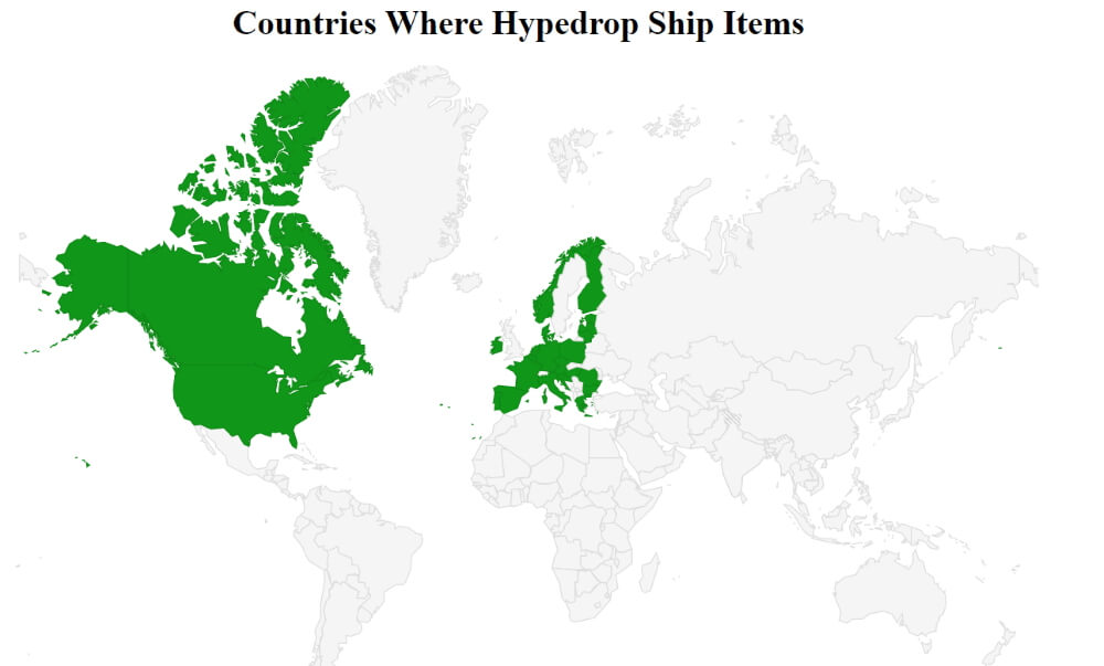 Hypedrop countries