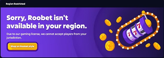 Roobet Allowed Countries