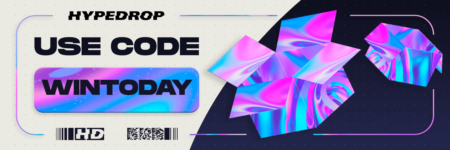 Screenshot of HypeDrop deposit page highlighting the Promo Code entry box with the text WINTODAY entered.