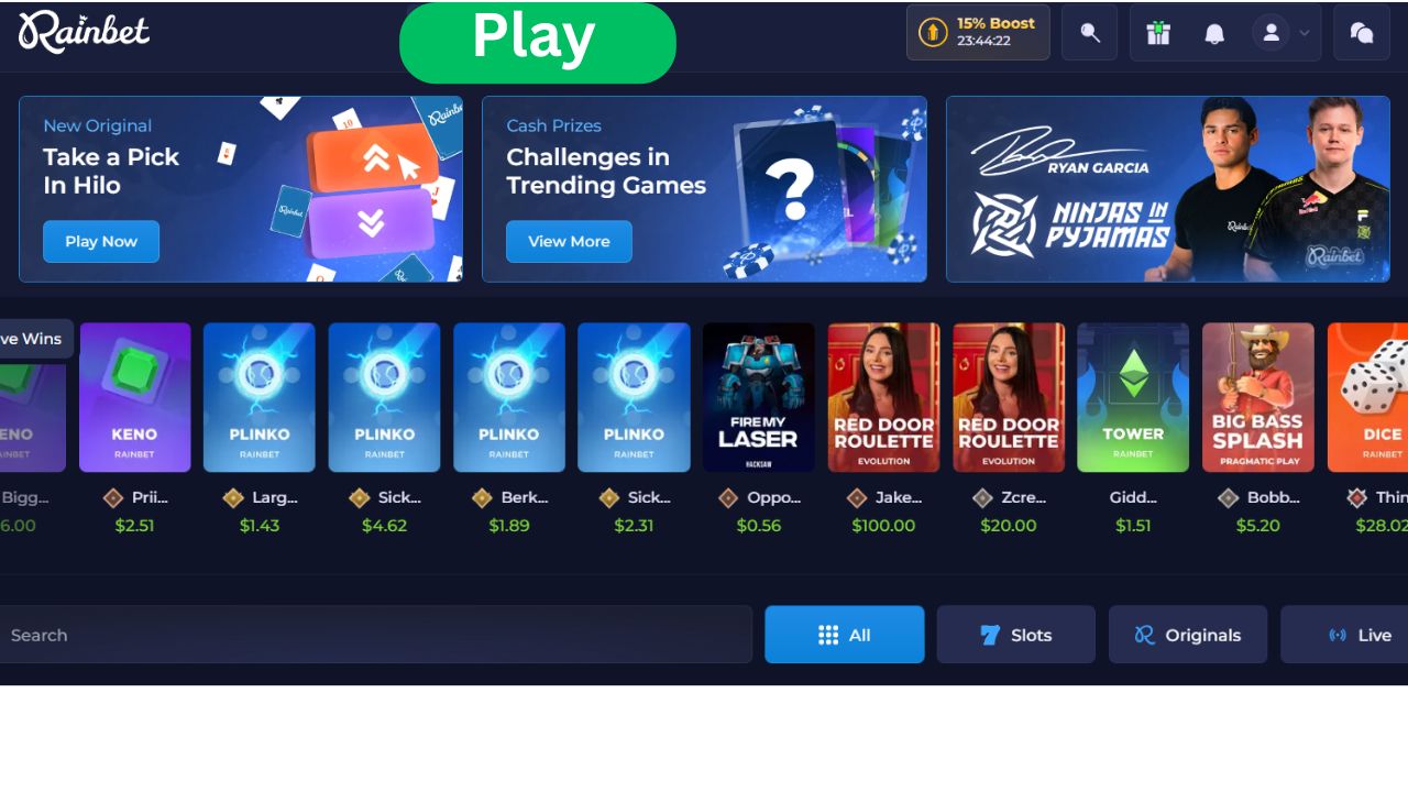 How to Play Rainbet in California