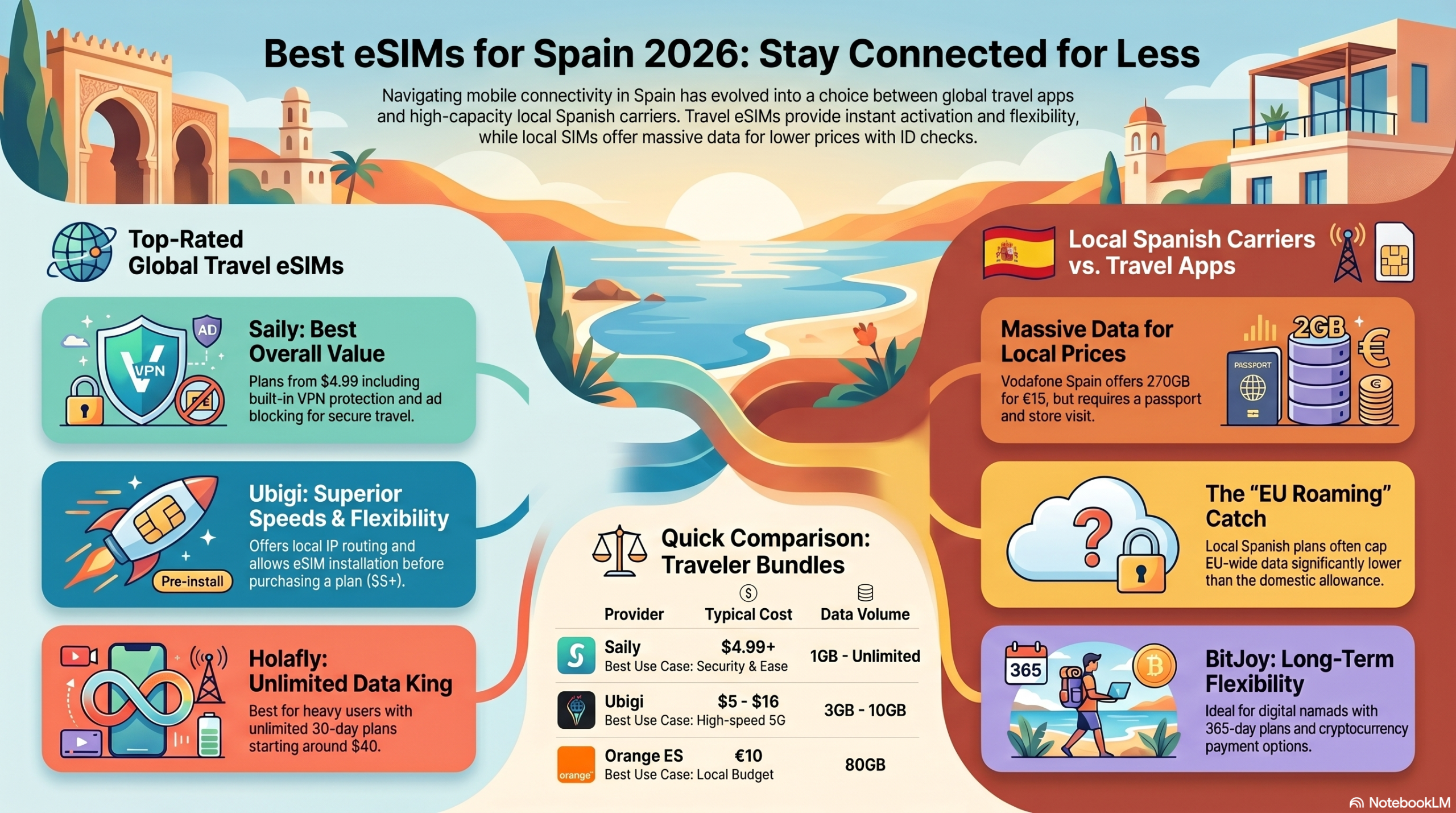 The Definitive Guide to the Best Travel eSIM for Spain