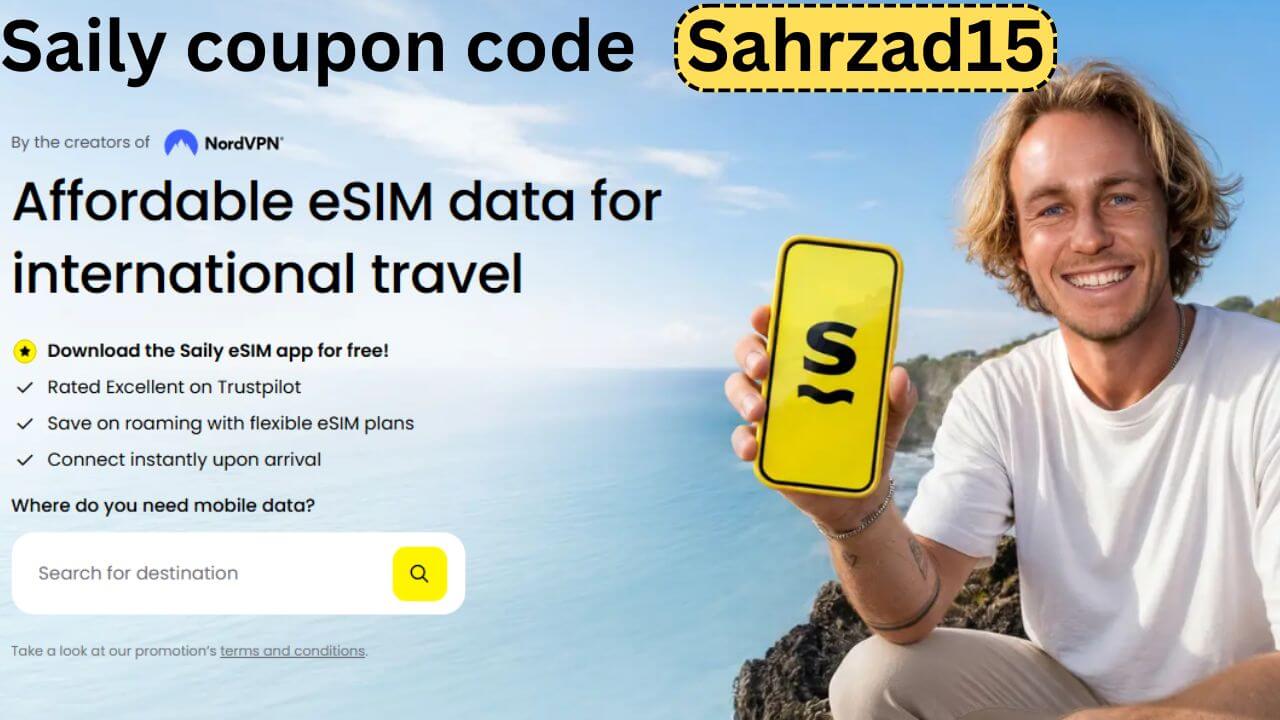 Saily coupon code Sahrzad15